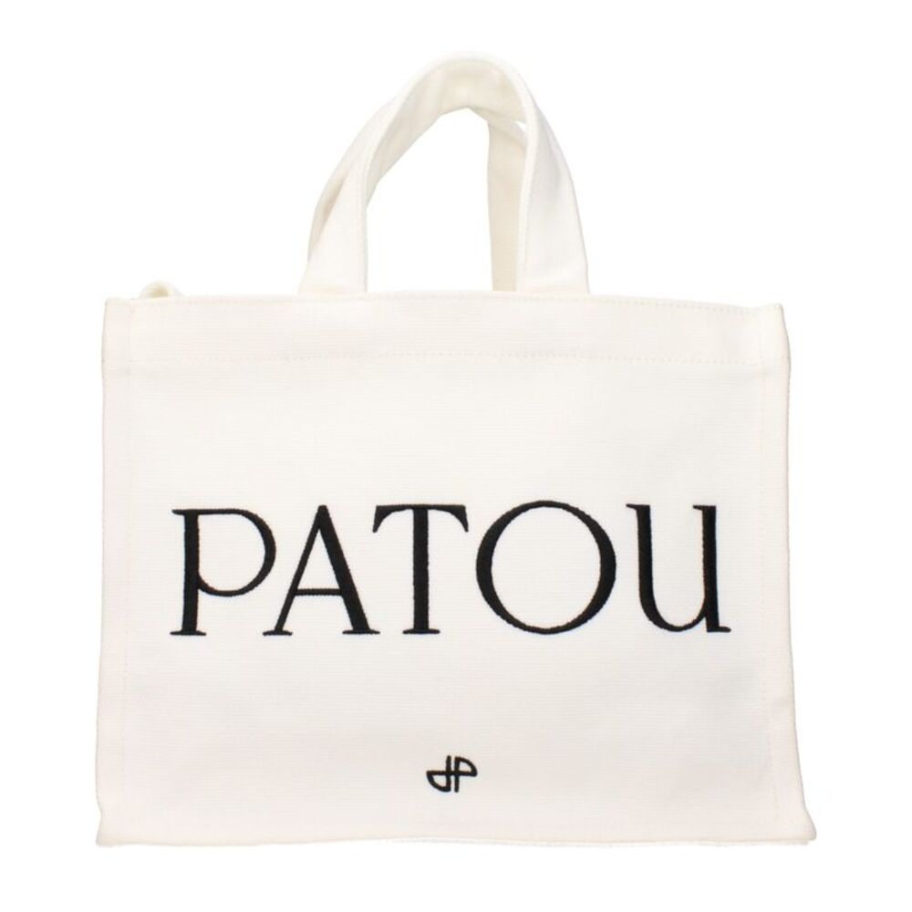 Patou White Fabric Women's Handbag